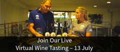 Deltag i vores live virtuelle vinsmagning – 13. juli